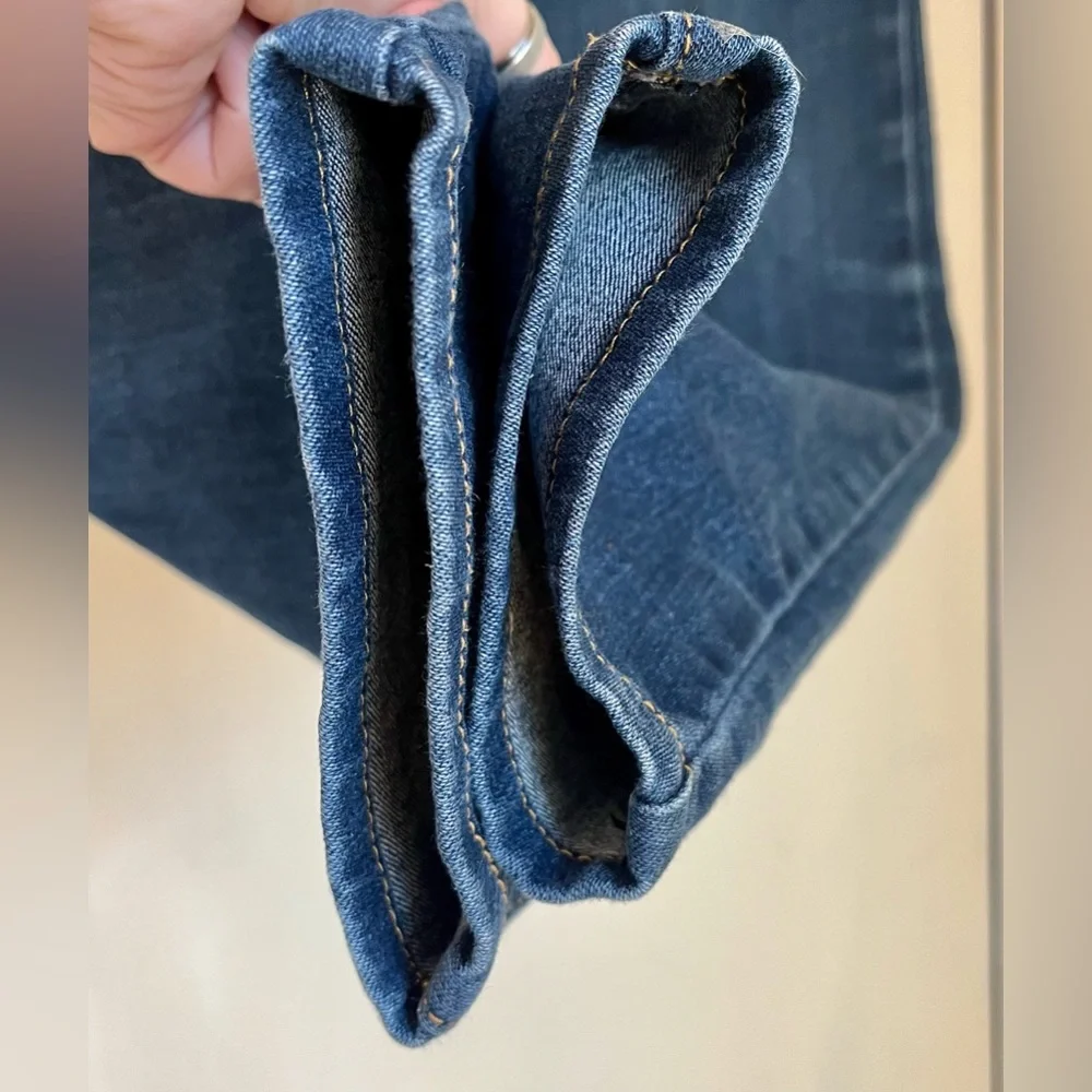 Michael Kors Skinny 5 pocket denim blue Jeans Size 4 cropped ankle length